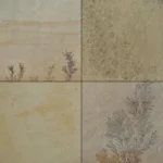 Fossil Mint sandstone tiles