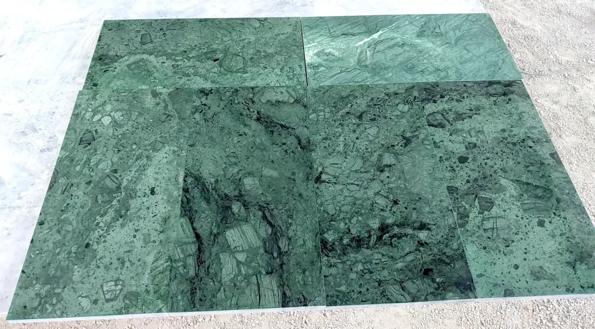 Forest Green Marble Countertops