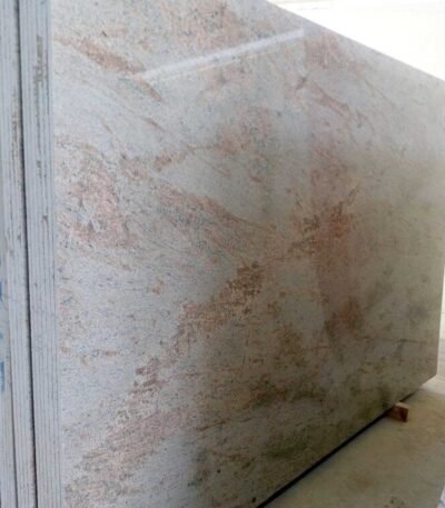 Polished Ghiblee Pink Granite Slab from India