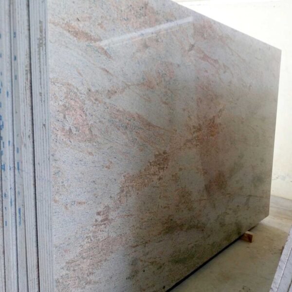 Polished Ghiblee Pink Granite Slab from India