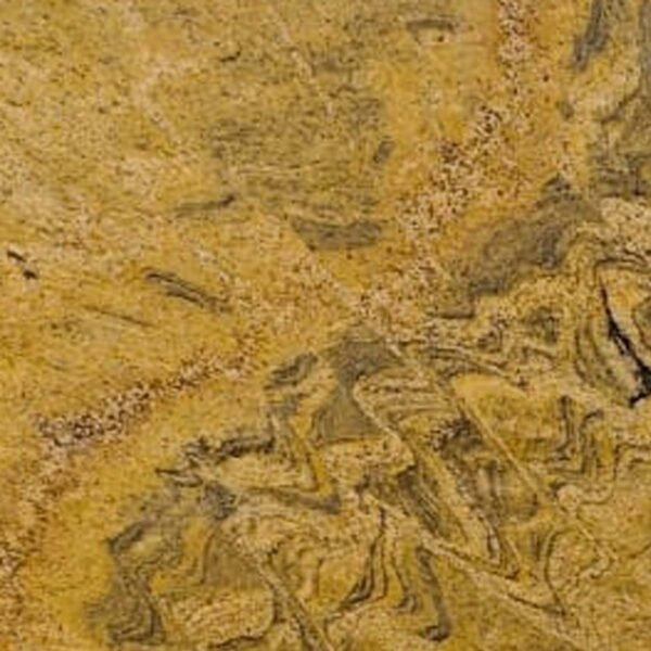 Golden Oak Granite Slab with Earthy Texture
