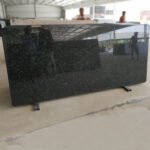 Green Pearl Granite Slab with Polished Finish