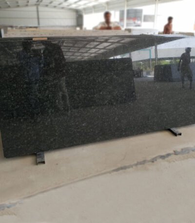 Green Pearl Granite Slab with Polished Finish