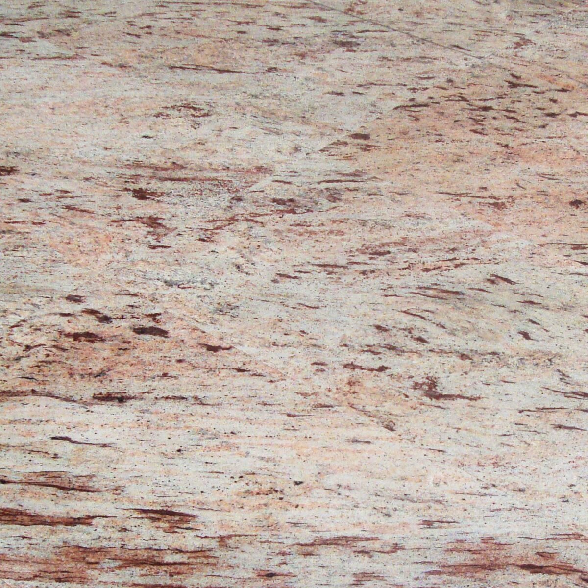 Ivory Brown Granite Slab with Natural Veining