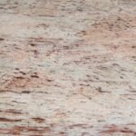 Ivory Brown Granite Slab with Natural Veining