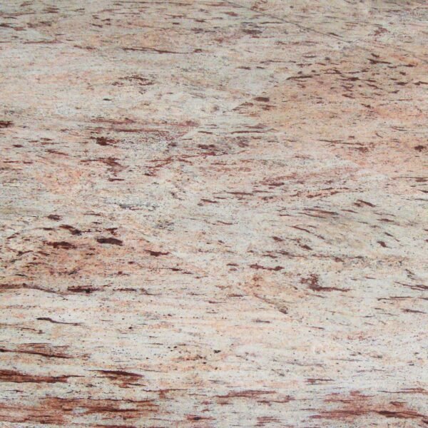 Ivory Brown Granite Slab with Natural Veining
