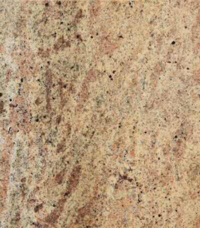 Ivory Gold Granite Slab with Light Golden Veins