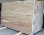 Beige Granite Floor in Luxury Living Room