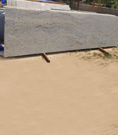 Polished New Ivory White Granite Slab