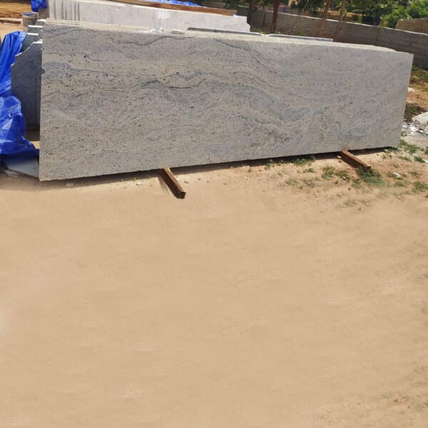 Polished New Ivory White Granite Slab