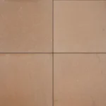 Pink sandstone paving tiles