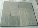 Kandla Grey Sandstone cobbles and slabs for outdoor use