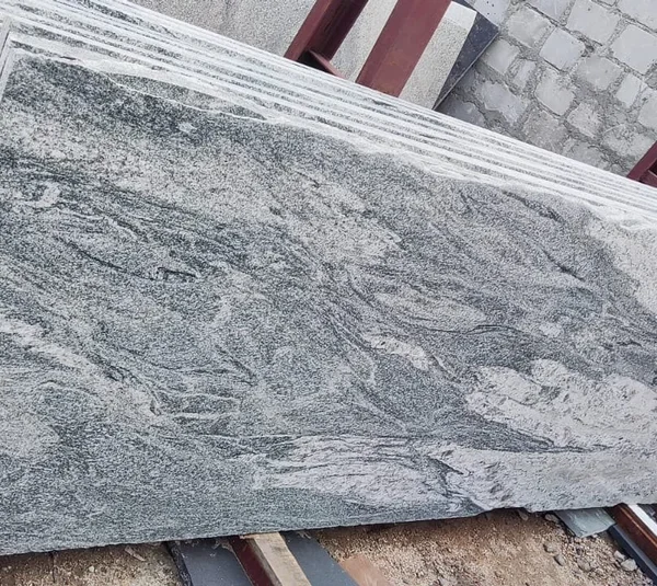 Polished Kuppam White Granite Slab