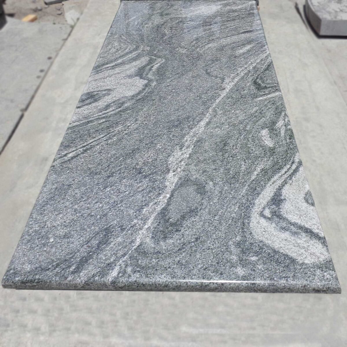 Indian Kuppam Green Granite Flooring Export