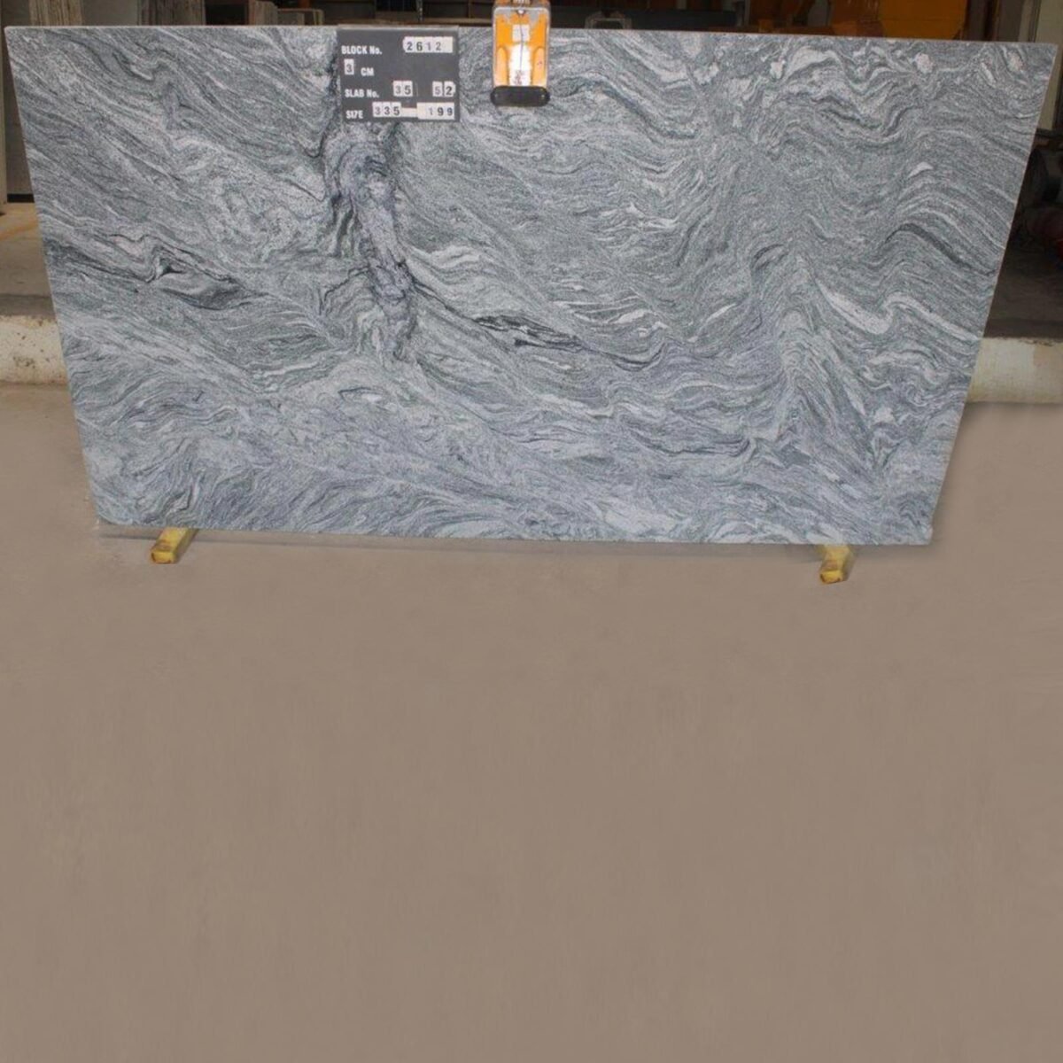 Polished Kuppam White Granite Slab