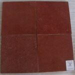 Lakha Red Granite Slab with Bold Red and Black Speckles