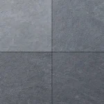 Lime Black limestone tiles for modern outdoor paving