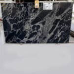 Magma Gold Granite Slab with Bold Golden Swirls
