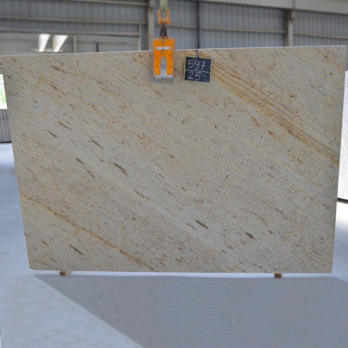 Polished Millennium Cream Granite Slab