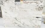Monalisa Granite Slab with Beige and Brown Waves