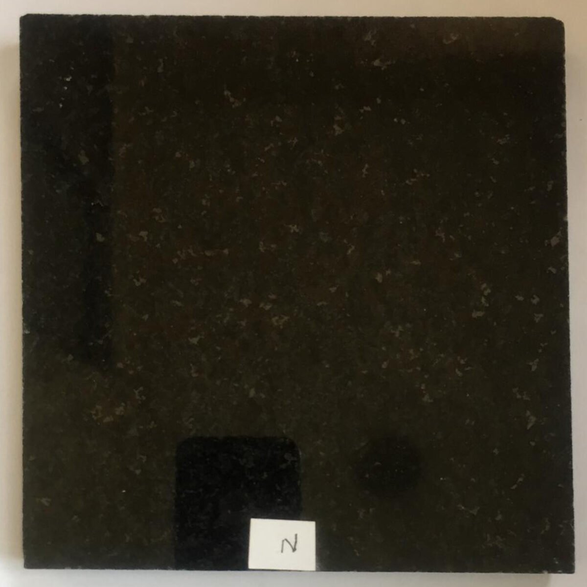 Polished Nova Black Granite Slab