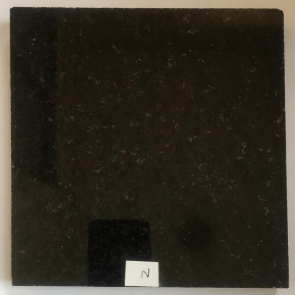 Polished Nova Black Granite Slab