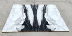 Luxury Panda Marble flooring and countertops