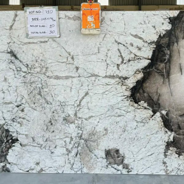 Patagonia Extra Quartzite Slab with Crystalline Patterns