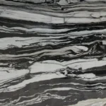 Phantom White Marble slab with soft grey veining