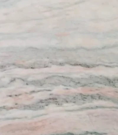 Polished Pink Onyx Marble slab with translucent veining