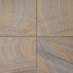 Rainbow Sandstone tiles with natural colorful bands