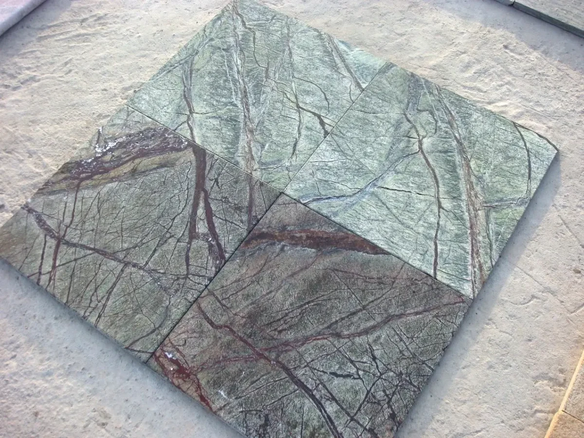 Sunrise Exports – Supplier of Rain Forest Green Marble