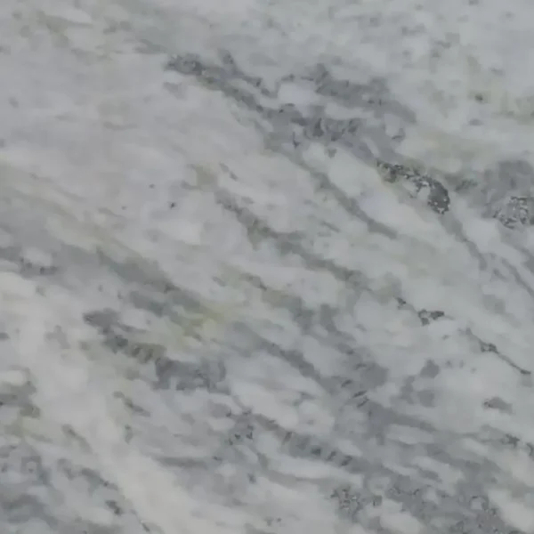 Rajnagar White Marble slab with subtle grey patterns