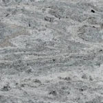River Blue Marble slab with natural veining