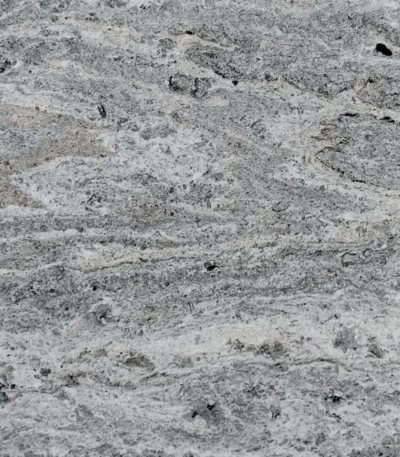 River Blue Marble slab with natural veining
