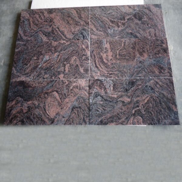 Romantic Pink Granite Slab with Fine Speckled Pattern