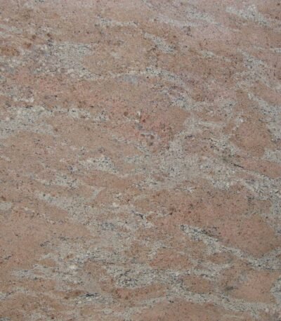 Polished Rose Wood Granite Slab with Natural Streaks