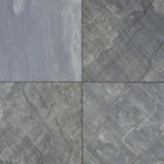 Sagar Black Sandstone tiles and cobbles for paving