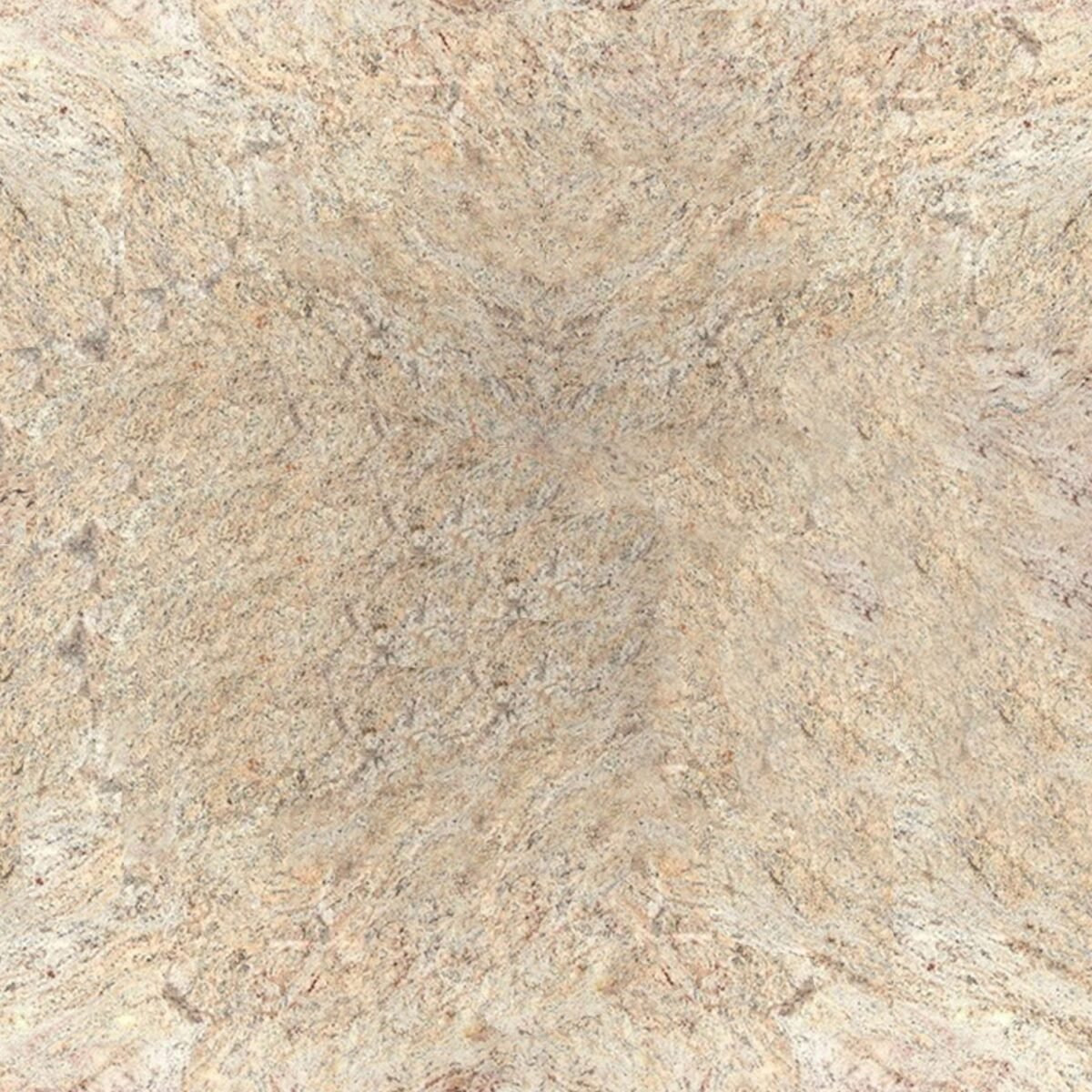 Shivakashi Gold Granite Slab with Warm Veins