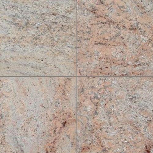 Shivakashi Gold Granite Slab with Warm Veins