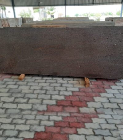 Sparkle Brown Granite Slab with Golden Flecks