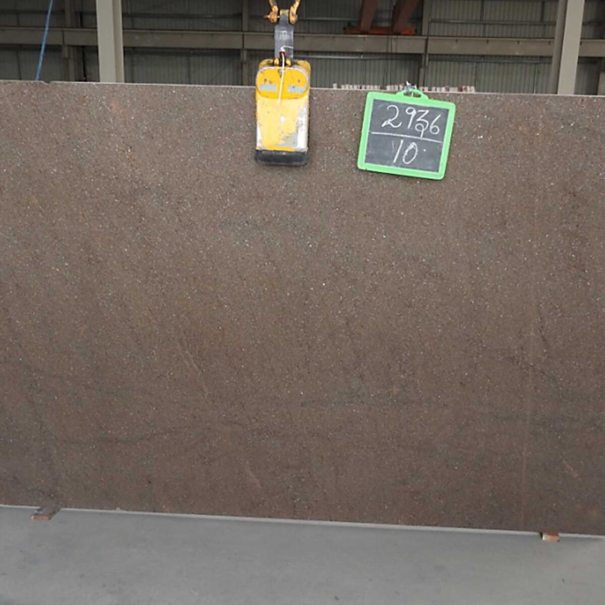Sparkle Brown Granite Slab with Golden Flecks