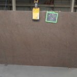 Sparkle Brown Granite Slab with Golden Flecks