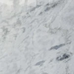 Statuario Marble slab with bold grey veins