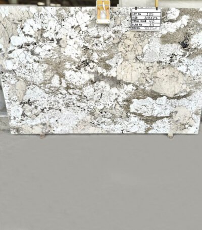 Sunset Canyon Granite Slab with Beige and Gold Tones
