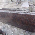 Polished Tan Brown Granite Kitchen Countertop
