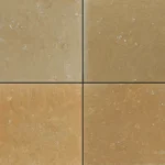 Natural Indian brown limestone for exterior paving