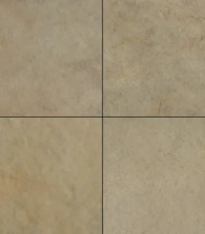 Tandur yellow limestone paving with rustic surface