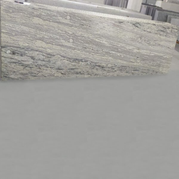 Thunder White Granite Slab with Grey Veins