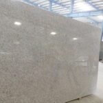 Polished Titanium White Granite Kitchen Counter